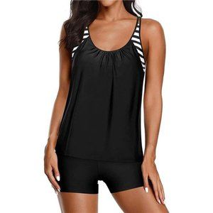 Tankini Swimsuits for Women Athletic Swim Tank Top